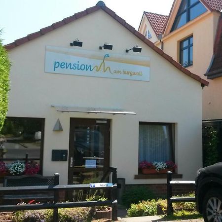 Pension Am Burgwall Wismar Exterior photo