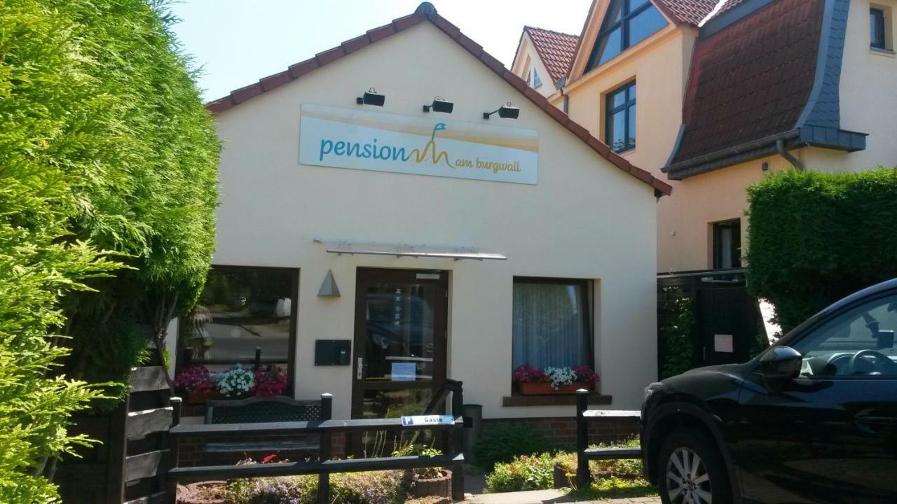 Pension Am Burgwall Wismar Exterior photo